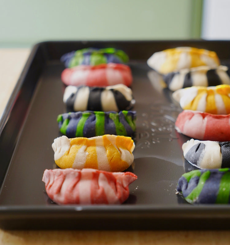 Striped Dumplings